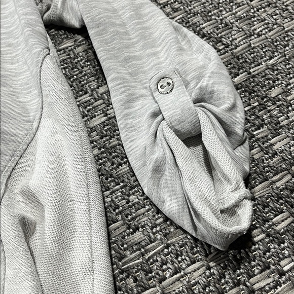 Calvin Klein | Grey Cowl Neck 3/4 Sleeve Sweater - Picture 2 of 16